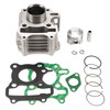 2012- Peugeot New Vivacity 25km/h AIR 4T 50cc Cylinder Piston Gasket Top End Rebuild Kit 37mm 12101-AMA-000 Generic
