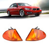 1998-2001 BMW 3 Series E46 Sedan Pair White Corner Side Light 63136902766 63136902765 Amber Generic