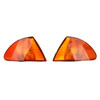 1998-2001 BMW 3 Series E46 Sedan Pair White Corner Side Light 63136902766 63136902765 Amber Generic