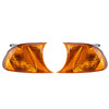 1998-2001 BMW 3 Series E46 2-Door Coupe Pair Amber Corner Light 63126904299 Generic