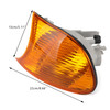 1998-2001 BMW 3 Series E46 2-Door Coupe Pair Amber Corner Light 63126904299 Generic