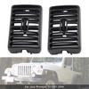 1997-2006 Jeep Wrangler TJ 2PCS Side Dash Vents Louver Outlet Driver Passenger 5DP54TAZ Generic