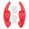2013-2015 Volkswagen Lingdu Carbon Look Steering Wheel Paddle Shifter Extension Red Generic