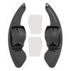 2016-2017 Skoda Octavia RS Steering Wheel Paddle Shifter Extension Aluminium Black Generic