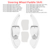 2012 Volkswagen Golf 6 GTI Steering Wheel Paddle Shifter Extension Aluminium Silver Generic