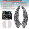 2016-2019 Volkswagen Alltrack R-Line Steering Wheel Paddle Shifter Extension Black Forged Pattern Generic 2016-2019 Volkswagen Alltrack R-Line Steering Wheel Paddle Shifter Extension Black Forged Pattern Generic