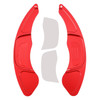 2019-2024 Volkswagen Touareg Steering Wheel Paddle Shifter Extension Aluminium Red Generic 2019-2024 Volkswagen Touareg Steering Wheel Paddle Shifter Extension Aluminium Red Generic