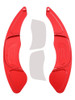 2016-2019 Volkswagen Alltrack R-Line Steering Wheel Paddle Shifter Extension Aluminium Red Generic 2016-2019 Volkswagen Alltrack R-Line Steering Wheel Paddle Shifter Extension Aluminium Red Generic