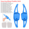 2015-2021 Volkswagen Collar Steering Wheel Paddle Shifter Extension Aluminium Blue Generic 2015-2021 Volkswagen Collar Steering Wheel Paddle Shifter Extension Aluminium Blue Generic
