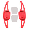 2018-2024 Volkswagen Passat Steering Wheel Paddle Shifter Extension Aluminium Red Generic 2018-2024 Volkswagen Passat Steering Wheel Paddle Shifter Extension Aluminium Red Generic