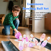 19cm Luminous Bowling Ball Set Kid Indoor & Outdoor Party Game Toy Gift