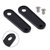 1993-2023 Electra Glides Road Glides Rear Floorboard Foot Peg Frame Plates Black Generic