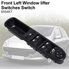 2000-2016 Peugeot 307 CC 3A/C SW 6554KT Front Left Electric Master Window Switch 6554KT Black Generic
