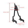 2018+ Softail Fat Bob 114 FXFB FXFBS Passenger Sissy Bar Backrest Black Generic