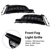 2018-2019 Audi A5 S-line S5 Cabriolet/ Coupe/ Sportback 1 Pair Front Fog Light Grille Black Generic