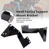 1998-2013 Harley-Davidson Road Glide Head Fairing Support Mount Bracket Black Generic