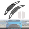2023 Toyota Crown Carbon Look Steering Wheel Paddle Shifter Extension Carbon Fiber Black Look Generic 2023 Toyota Crown Carbon Look Steering Wheel Paddle Shifter Extension Carbon Fiber Black Look Generic