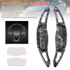2020-2023 Toyota RAV4 Carbon Look Steering Wheel Paddle Shifter Extension Black Forged Pattern Generic 2020-2023 Toyota RAV4 Carbon Look Steering Wheel Paddle Shifter Extension Black Forged Pattern Generic