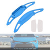 2018-2022 Toyota Camry Carbon Look Steering Wheel Paddle Shifter Extension Aluminium Blue Generic