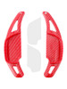 2017-2023 Toyota Fortuner Steering Wheel Paddle Shifter Extension Carbon Fiber Red Look Generic 2017-2023 Toyota Fortuner Steering Wheel Paddle Shifter Extension Carbon Fiber Red Look Generic