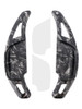 2015-2023 Toyota Hilux Steering Wheel Paddle Shifter Extension Black Forged Pattern Generic