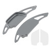 2015-2023 Toyota Hilux Steering Wheel Paddle Shifter Extension Aluminium Grey Generic