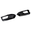 2015-2018 Yukon (submodel: Denali, SLE, SLT) Fog Light Lamp Cover Gloss Black Trim Pair 22936426 22936427 Generic