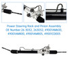 2006-2006 Infiniti G35 Sedan RWD(Rear Wheel Drive) Power Steering Rack and Pinion Assembly 263032 Generic