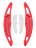 2015-2023 Porsche Cayenne Steering Wheel Paddle Shifter Extension Carbon Fiber Red Look Generic
