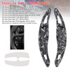 2015-2023 Porsche Cayenne Steering Wheel Paddle Shifter Extension Black Forged Pattern Generic