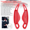 2013-2021 Jaguar F-PACE XE XEL XF XFL Steering Wheel Paddle Shifter Extension Carbon Fiber Red Look Generic