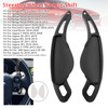 2016-2021 Discovery Sport Steering Wheel Paddle Shifter Extension Aluminium Black Generic