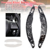 2018-2019 Mitsubishi Eclipse Cross Steering Wheel Paddle Shifter Extension Black Forged Pattern Generic 2018-2019 Mitsubishi Eclipse Cross Steering Wheel Paddle Shifter Extension Black Forged Pattern Generic