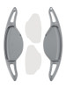 2022-2024 Infiniti QX60 Steering Wheel Paddle Shifter Extension Aluminium Grey Generic