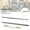Front Fender Spears Trim Fit For Touring Road King 1982-23 Softail 86-17