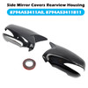 2009-2014 Lexus RX RX270 RX350 RX450 Side Mirror Covers Rearview Housing Carbon Fiber Generic