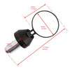 CNC Bar-end Mirror Rear View Mirrors Small Tracker Clubman For Vespa GTS 300