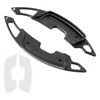2022-2023 Lexus NX Steering Wheel Paddle Shifter Extension Aluminium Black Generic 2022-2023 Lexus NX Steering Wheel Paddle Shifter Extension Aluminium Black Generic
