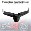 2024-2025 Honda CBR650R Upper Nose Headlight Cover Black Generic 2024-2025 Honda CBR650R Upper Nose Headlight Cover Black Generic