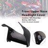 2024-2025 Honda CBR650R Front Upper Nose Headlight Cover Carbon Generic 2024-2025 Honda CBR650R Front Upper Nose Headlight Cover Carbon Generic