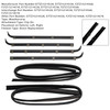 1987-1996 Ford Bronco 4PCS Door Window Seal Belt Weatherstrip + 2PCS Seal Kit Generic