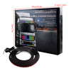 Truck Colorful Streamer Marquee LED Light Strips External With Remote Control 2.4m