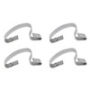 2004-2008 YFM50 Raptor 50 80 4X Hook Set Air Box Lid Clip 5Th-14436-00-00 Silver Generic