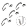 2001-2023 YFM660 YFM700 YFM700R 4X Hook Set Air Box Lid Clip 5Th-14436-00-00 Silver Generic