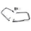 2014-2024 Touring Glide Engine Guard Crash Bar Frame Protector Bumper Steel Chrome Generic