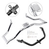 2014-2022 Touring Road Glide Engine Guard Crash Bar Frame Protector Bumper Steel Chromea Generic