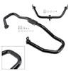 2014-2022 Touring Road Glide Engine Guard Crash Bar Frame Protector Bumper Steel Blackc Generic