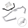 Engine Crash Bar Protector Fairing Bracket Set Chrome For Glide Flht Flhx