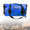Universal Saddlebag Side Storage Tail Bag Pu Luggage 50L For Motorcycle