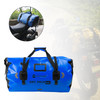 Universal Saddlebag Side Storage Tail Bag Pu Luggage 80L For Motorcycle